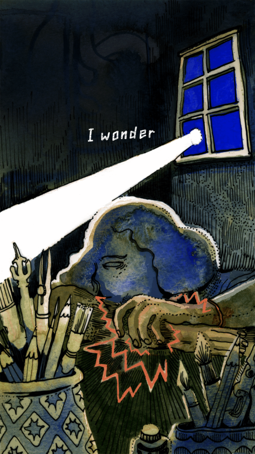 inheritance comic aching hands