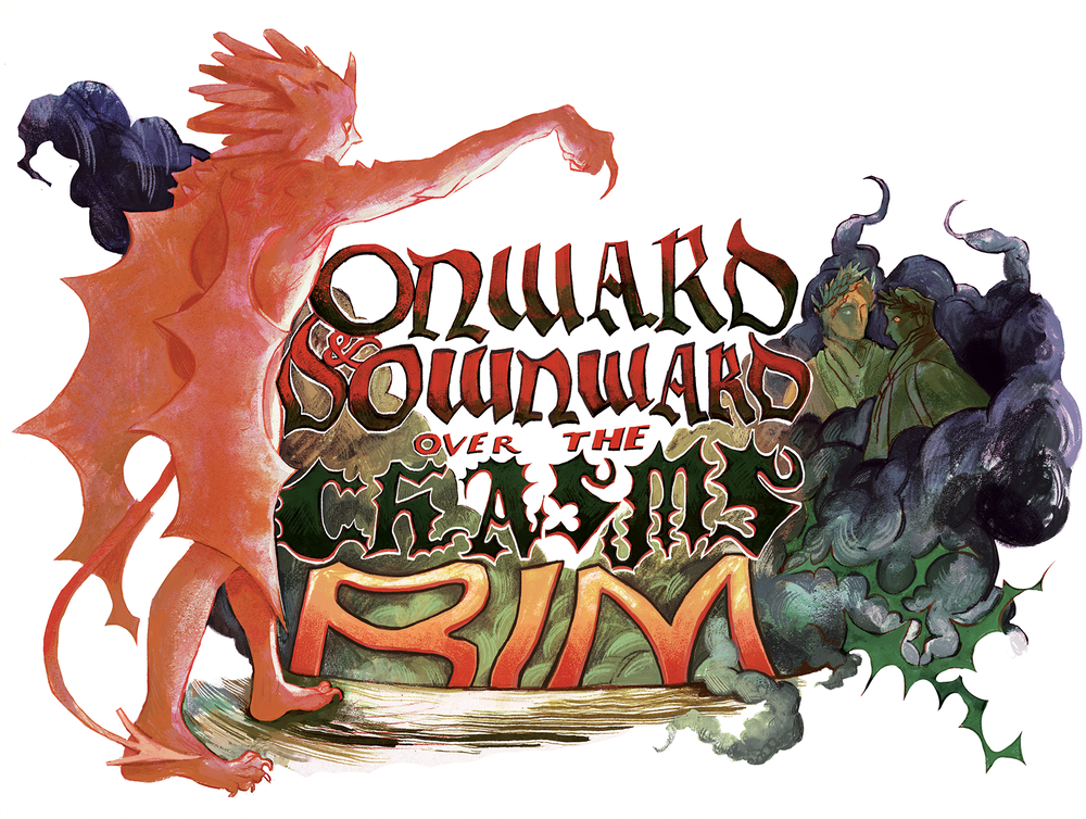 Dante's Inferno Typography 1